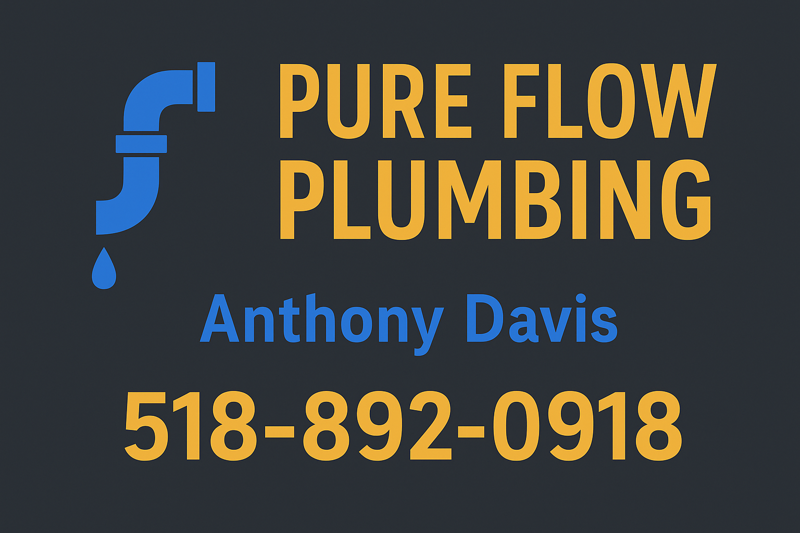 Pure Flow Plumbing Business Card
